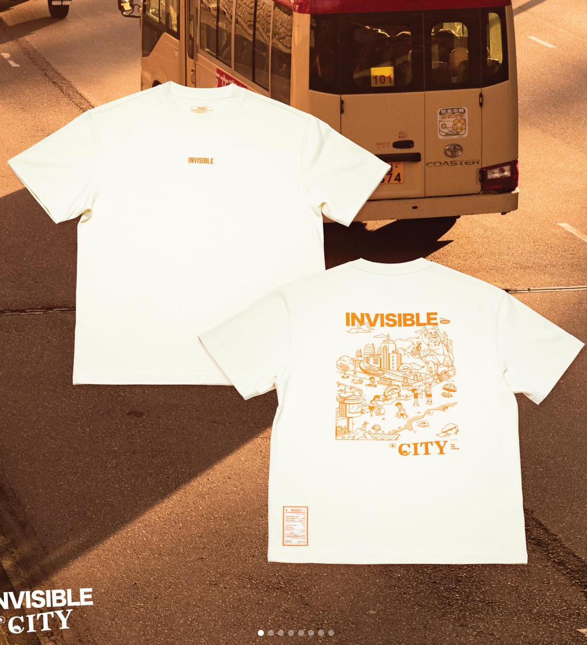 限量版222件 Invisible Tee