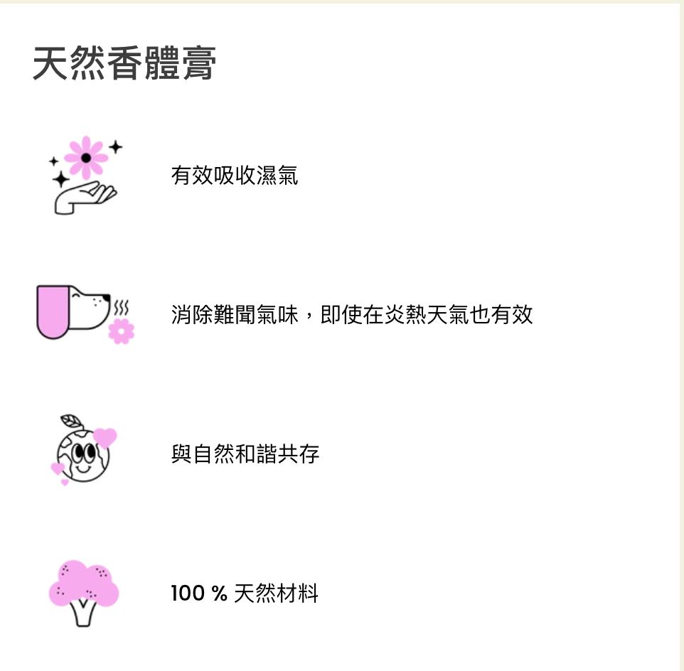 4starlings柑橘草本天然乳霜香體膏60ml(含蘇打、 適合大汗一族)