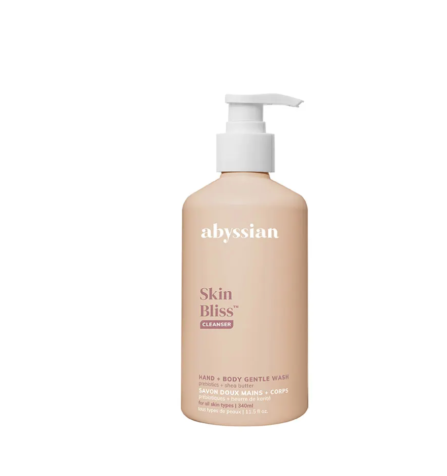 Abyssian Skin Bliss Cleanser 菊糖益生元及乳木果油沐浴露 340ml