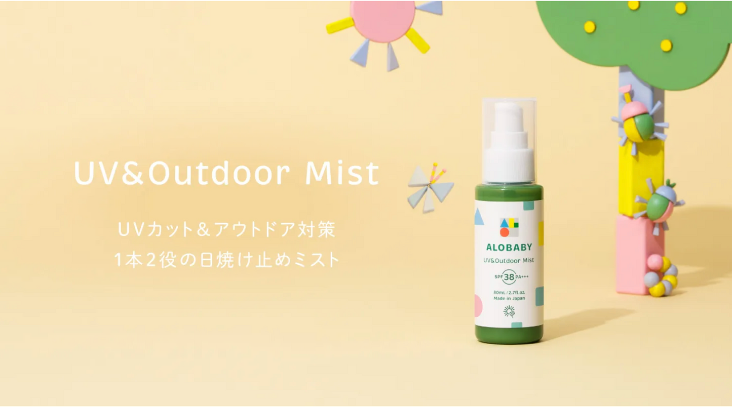 Alobaby UV & outdoor Mist (SPF30 PA+++)寶寶天然防蚊防曬噴霧