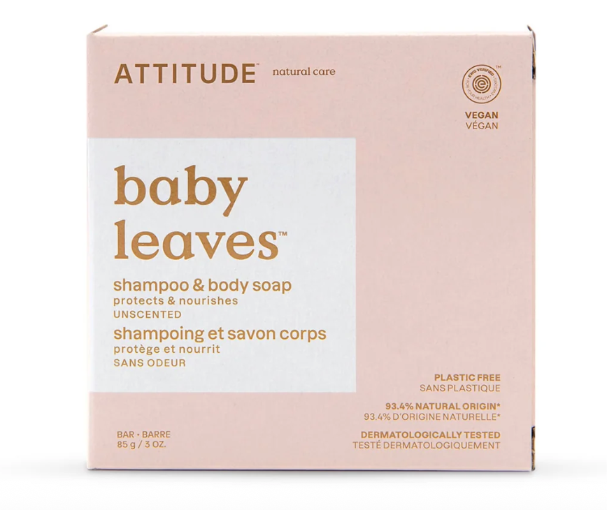Baby leaves 嬰兒洗頭洗身番梘 shampoo & body soap 