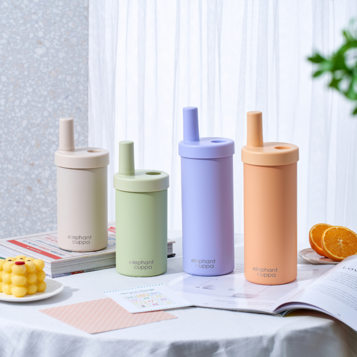 The third generation elephant cup lid (green, black, purple, light orange are in stock)