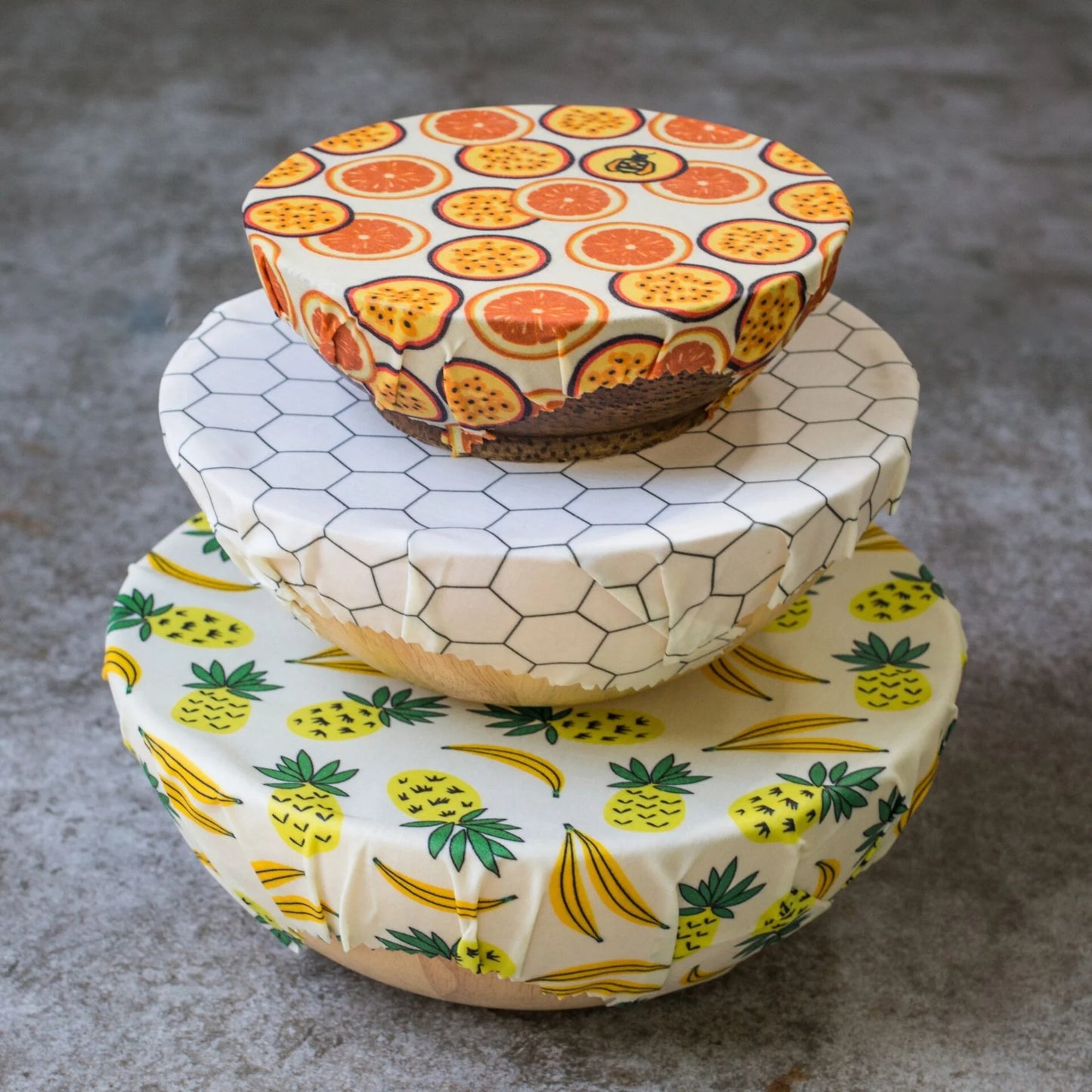 Superbee Reusable Beeswax Cloth 3-pack Large size