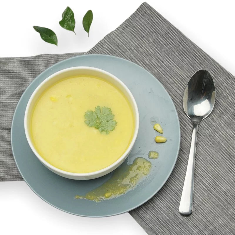 高纖本地有機粟米洋蔥湯 (蛋奶素/急凍)