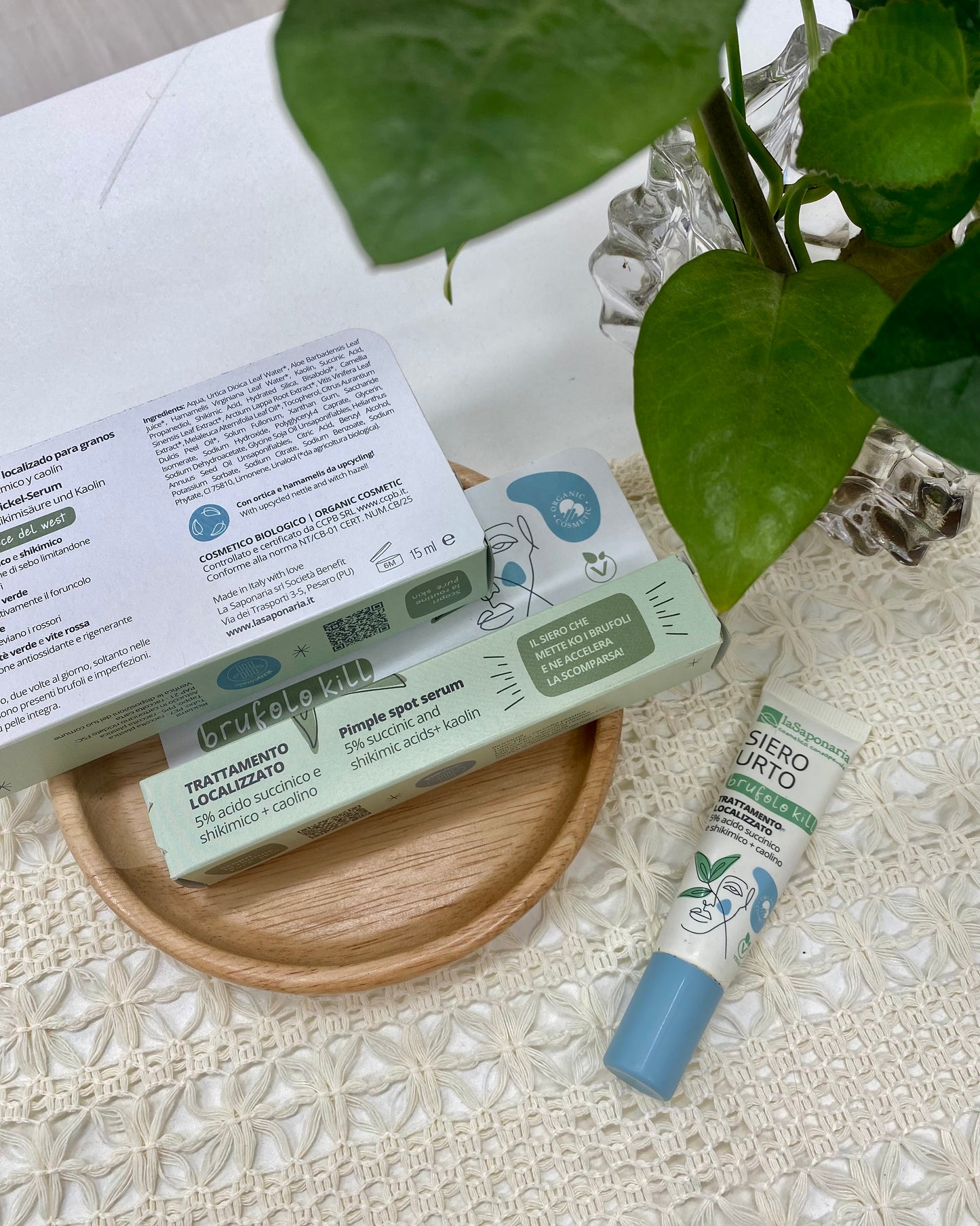 Pimple kill 5%琥珀酸莽草酸+高嶺土去暗瘡精華