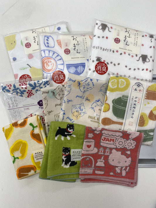 各類型日本製毛巾