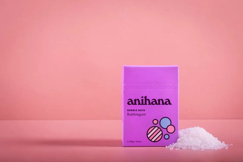 Anihana 吹波膠泡泡浴粉(小童適用)