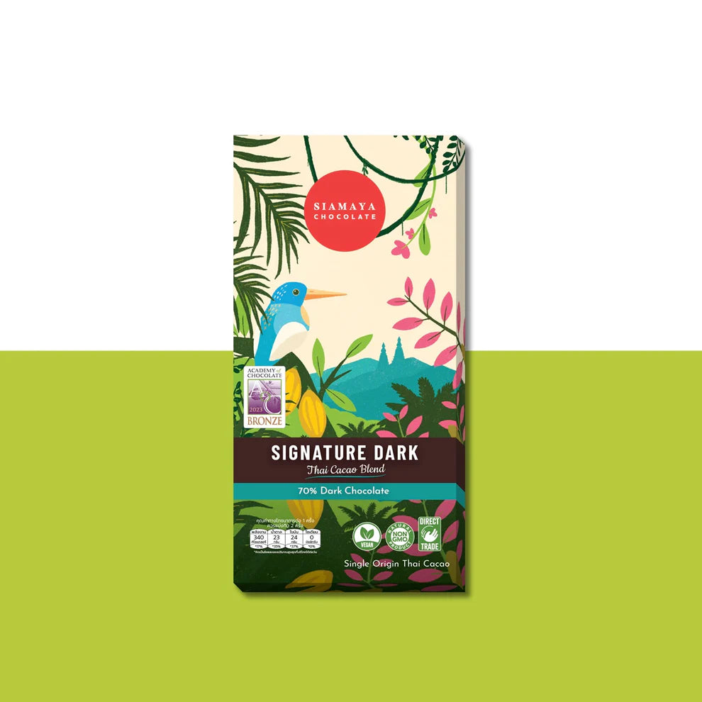 Siamaya Chocolate handmade specialty chocolate (available for vegetarians)