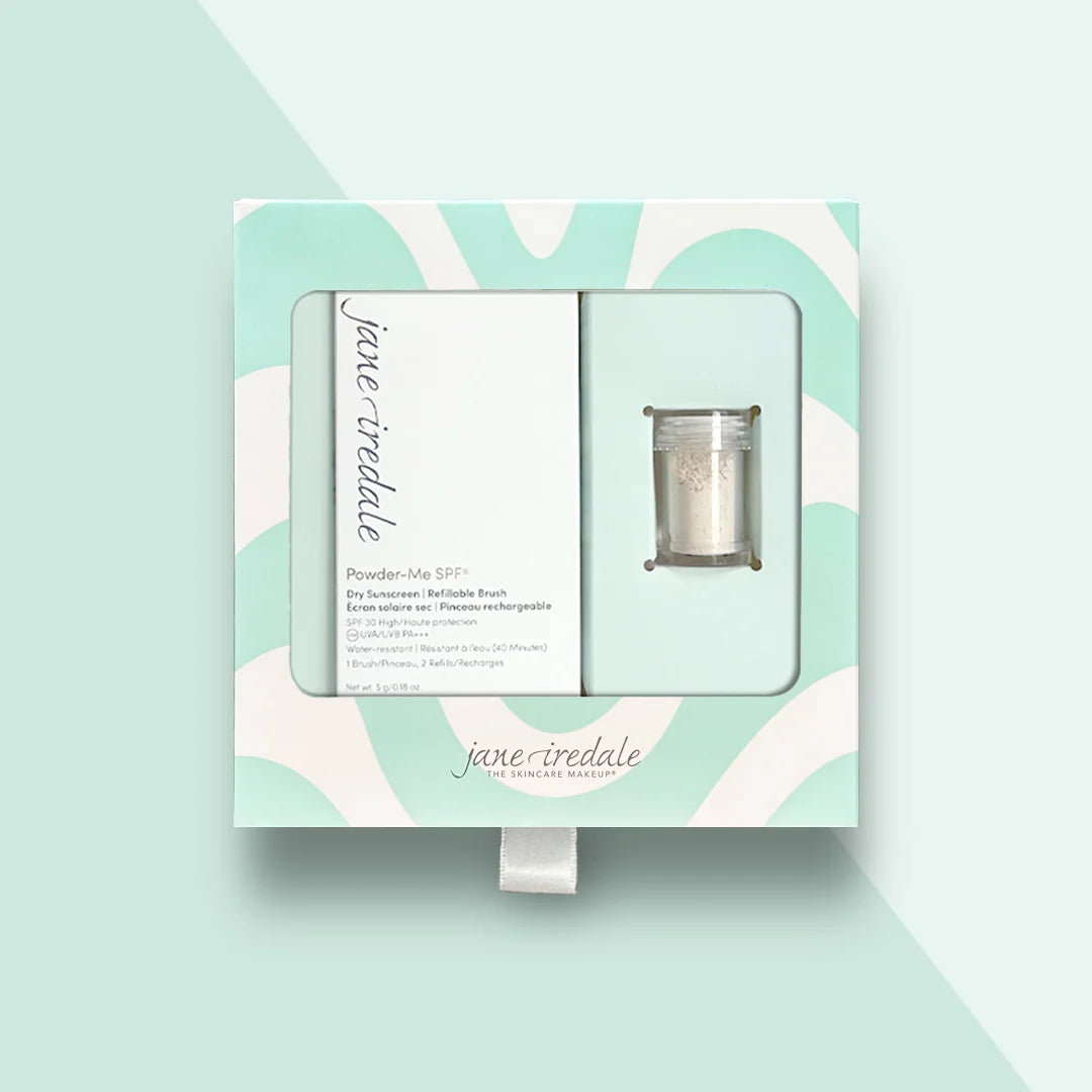 Jane Iredale【聖誕限定】物理防曬粉增量套裝 1機兩芯+送多1芯!(一機3芯)