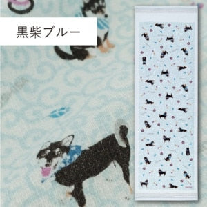 100% cotton Japanese-made medium size towel (animal series) 33x100cm
