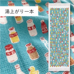 100% cotton Japanese-made medium size towel (food series) 33x100cm