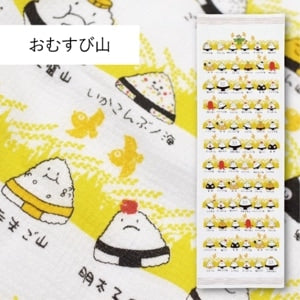 100% cotton Japanese-made medium size towel (food series) 33x100cm