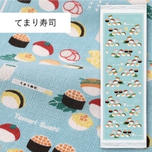 100% cotton Japanese-made medium size towel (food series) 33x100cm