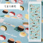 100% cotton Japanese-made medium size towel (food series) 33x100cm