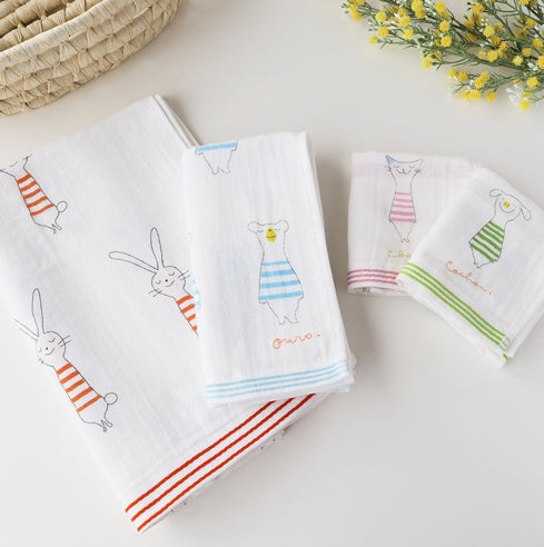 New in! Kontex可愛動物系列毛巾