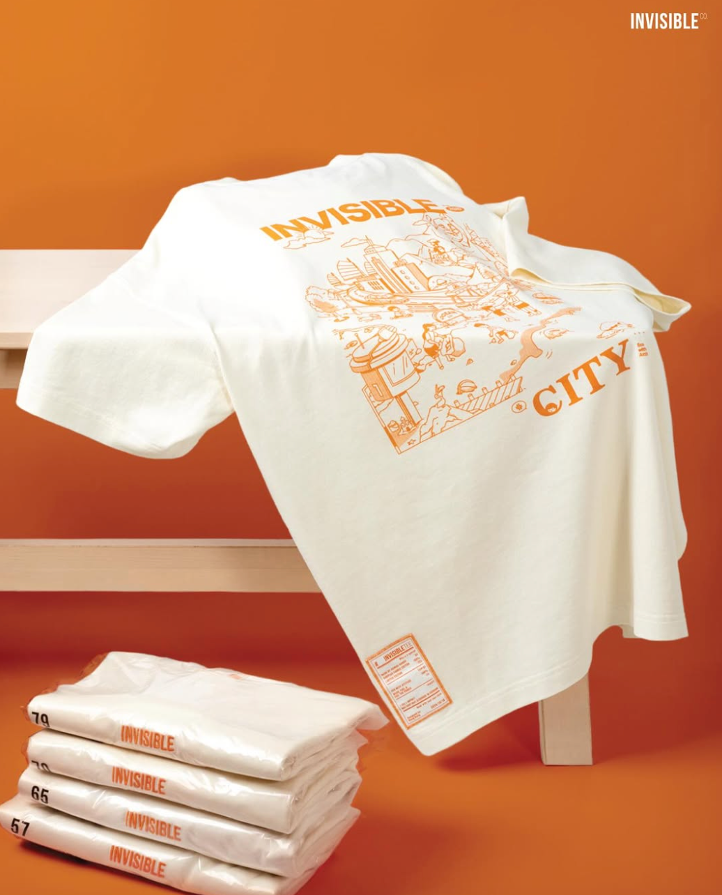 限量版222件 Invisible Tee – Egaocohk地球友善選物店