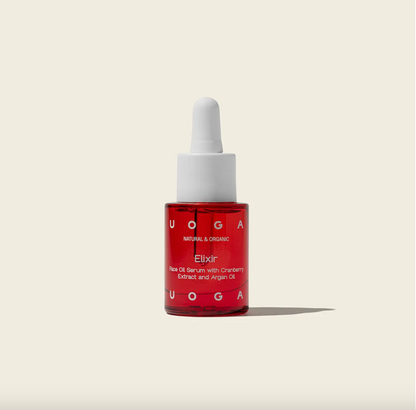 Uoga Uoga蔓越莓萃取物和摩洛哥堅果油臉部精華油