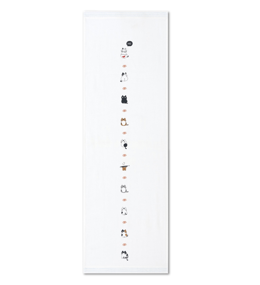 Kontex 100%純棉簡單款毛巾 33x95cm