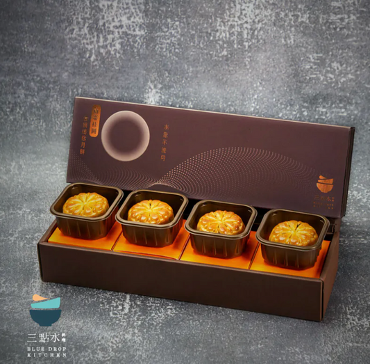 煙燻桂圓南⁠棗合桃月餅禮盒