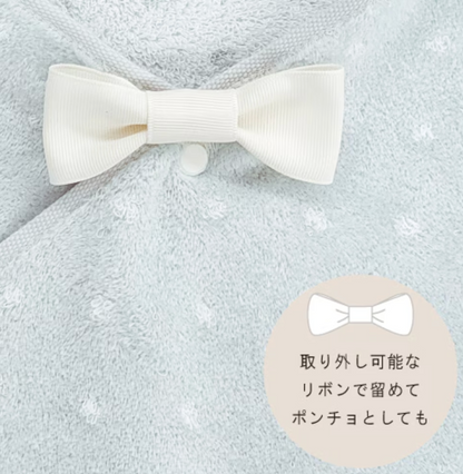 pre order 蝴蝶結新生浴袍