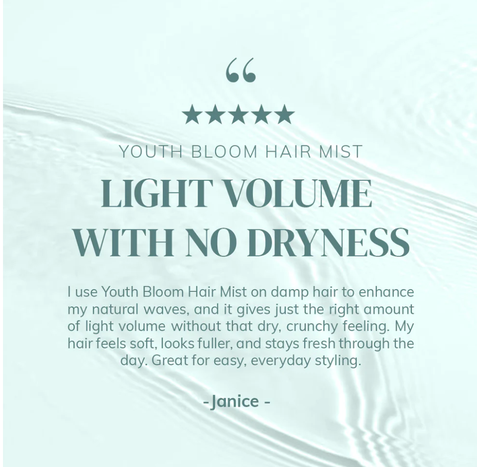 Abyssian- Youth Bloom Hair Mist
