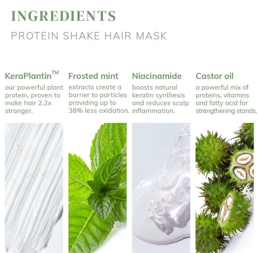 Abyssian Protein Shake Hair Mask 蛋白柔順髮膜