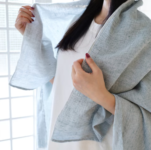 New! Kontex MOKU 棉麻毛巾
