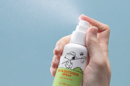 Mamma baby SNOOPY UV & OUTDOOR SPRAY SPF35 / PA+++「二合一」 防曬防蚊噴霧