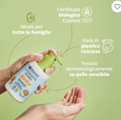 La saponaria 有機牛蒡和金盞花私密護理液 Organic intimate wash - burdock and marigold