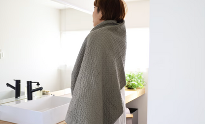 新入荷！華夫餅大毛巾 XL size 80x140cm