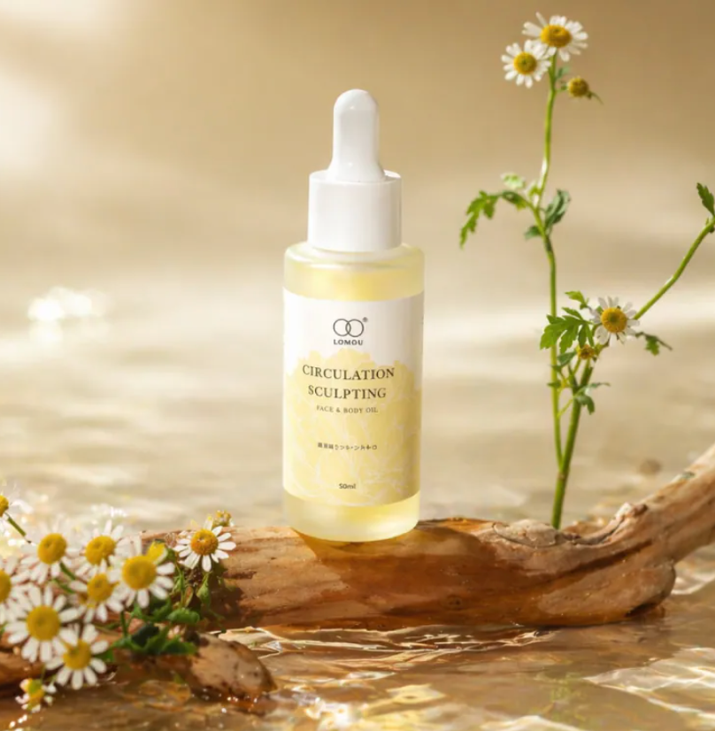 Lomoji 臉部、身體保養油【金盞花循環纖盈美膚油50ml】 孕婦可用