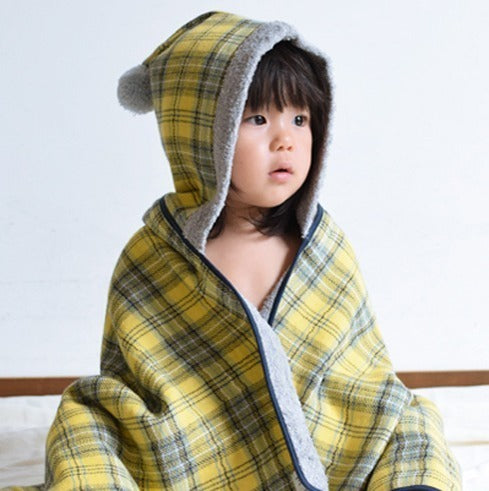 Kontex 嬰兒浴巾口水肩禮合套裝（黃色有現貨紅色需要預購）