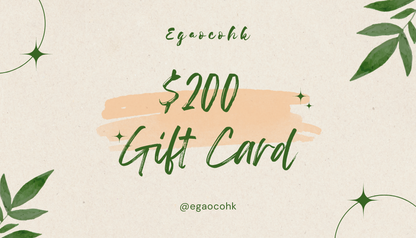 Egaocohk Gift Card 禮品卡