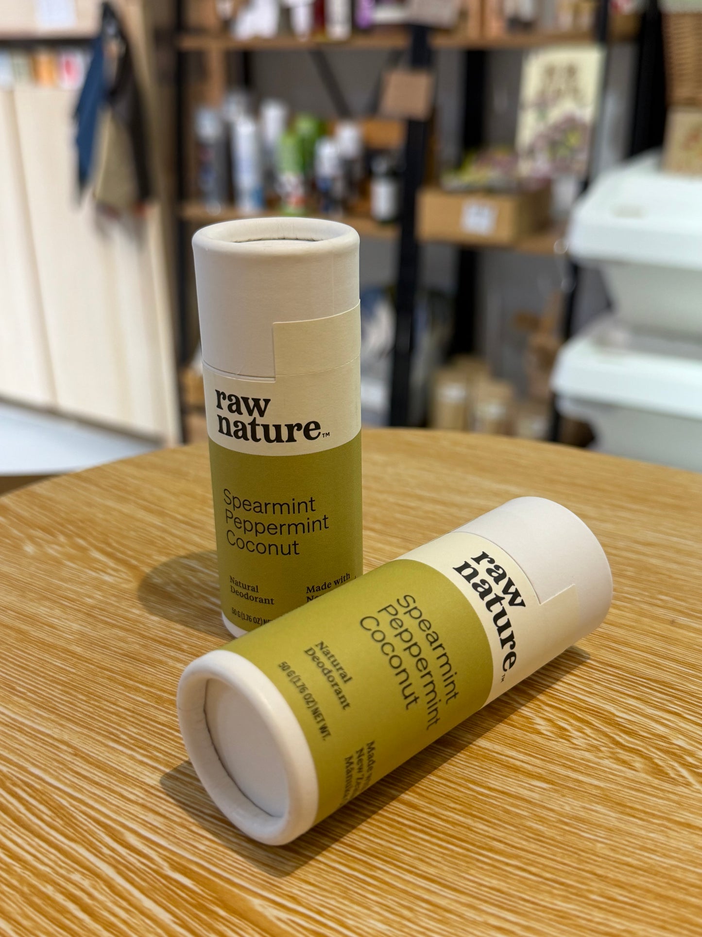 Raw nature spearmint 綠薄荷香體膏￼
