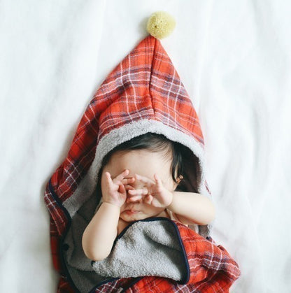 Kontex 嬰兒浴巾口水肩禮合套裝（黃色有現貨紅色需要預購）