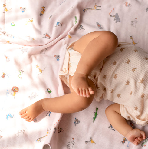 NEW! Kontex特製三層紗布吸濕快乾 動物園系列小朋友毛巾100%cotton