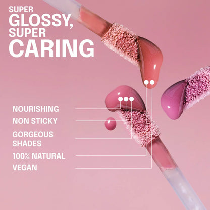 Uoga 623 roseberry lip gloss 百搭玫瑰裸粉與自然氣色紅