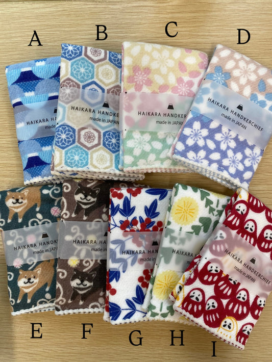 Kontex 各款圖案毛巾 25x25cm