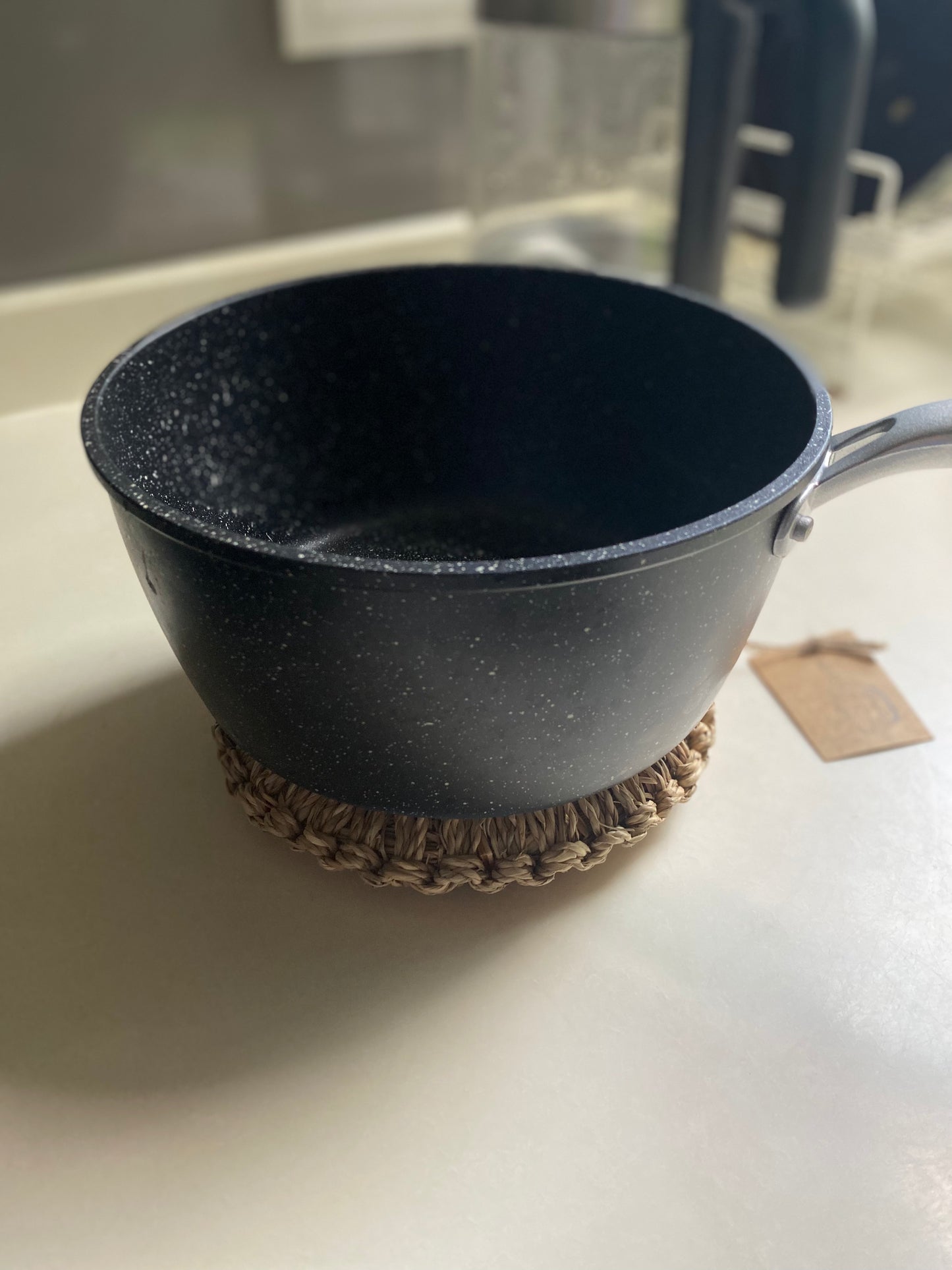 天然籐土鍋マット