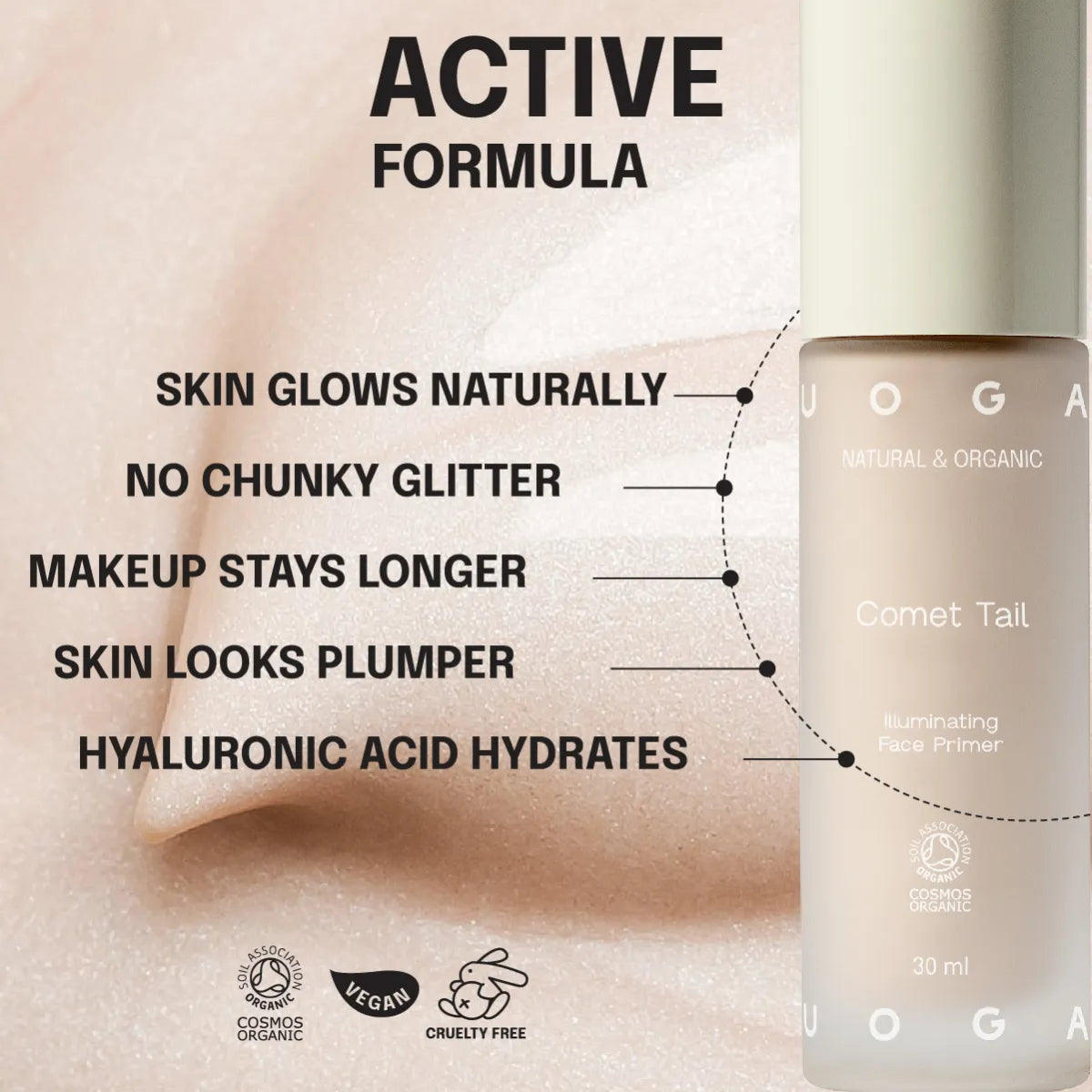 uoga uoga 有機微閃保濕底霜 Illuminating face primer