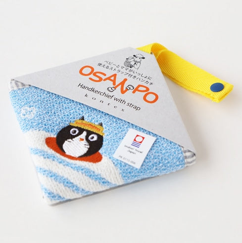 小朋友掛書包手巾仔